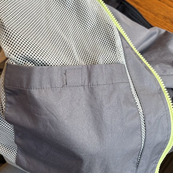 10,000 ft Above Sea Level Gray Windbreaker Jacket Men's Size L - Picture 4 of 4